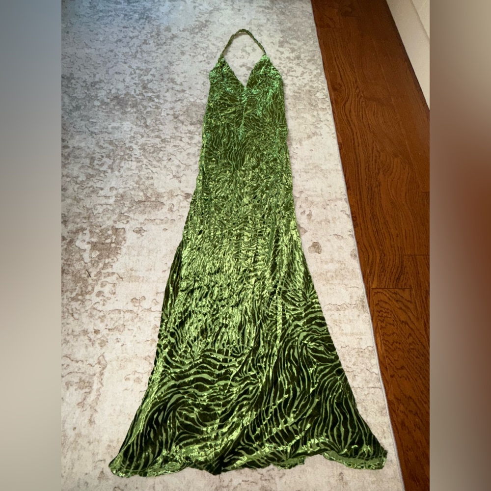 Zara Green Maxi Dress